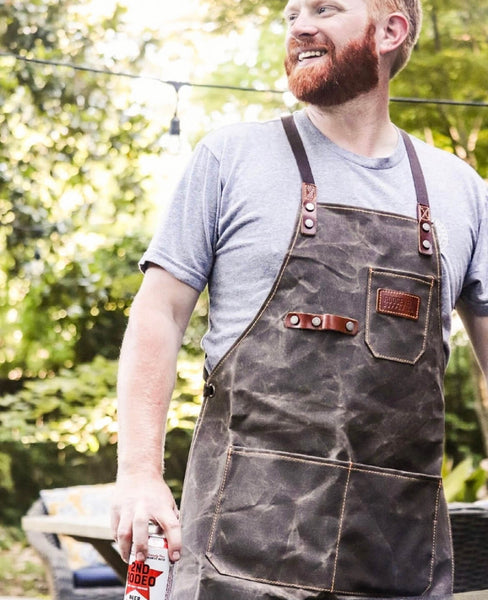 Waxed canvas apron - Roosevelt Supply Co.