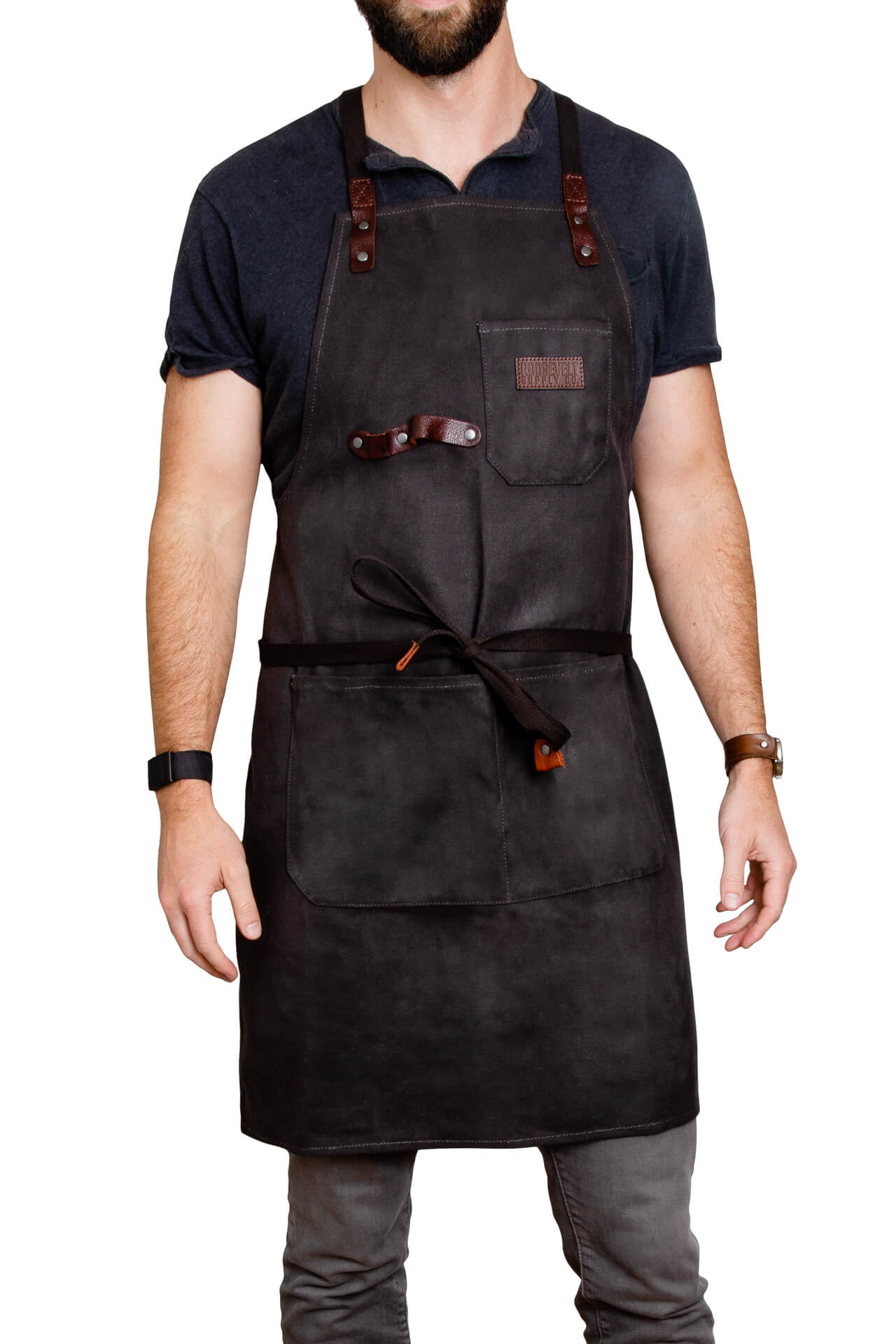 Waxed canvas chef on sale apron